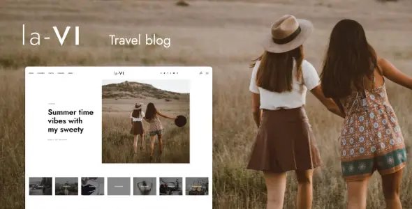 laVi – Travel Blog Elementor Template Kit